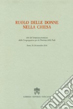 Ruolo delle donne nella Chiesa libro