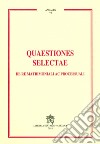 Quaestiones selectae de re matrimoniali ac processuali libro