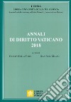 Annali di diritto vaticano (2018) libro