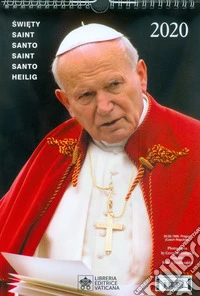 Santo Giovanni Paolo II. Calendario 2020 libro