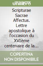 Scripturae Sacrae Affectus. Lettre apostolique à l'occasion du XVIème centenaire de la mort de saint Jerôme libro