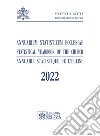Annuarium statisticum 2022 libro