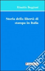 Storia della libertà di stampa in Italia libro