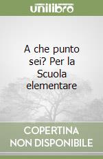 A che punto sei? Per la Scuola elementare libro