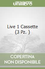 Live 1 Cassette (3 Pz. ) libro