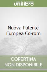 Nuova Patente Europea Cd-rom libro