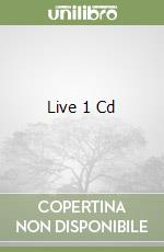 Live 1 Cd libro