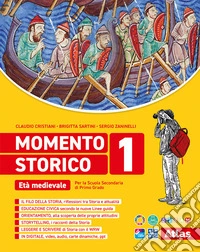 Momento storico - vol. 1 + ebook ed. civica + ebook st. antica. Età medievale. Per la Scuola media. Con e-book Educazione civica. Con e-book Storia antica. Con espansione online. Vol. 1: Età medievale libro