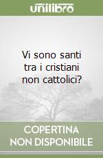 Vi sono santi tra i cristiani non cattolici? libro