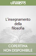 L'insegnamento della filosofia libro