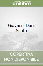 Giovanni Duns Scoto