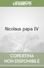 Nicolaus papa IV libro