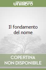 Il fondamento del nome libro