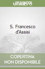 S. Francesco d'Assisi libro