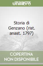 Storia di Genzano (rist. anast. 1797) libro