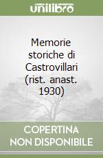 Memorie storiche di Castrovillari (rist. anast. 1930)