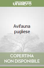 Avifauna pugliese libro