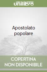 Apostolato popolare libro