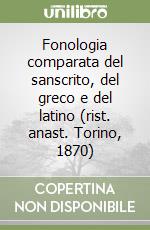 Fonologia comparata del sanscrito, del greco e del latino (rist. anast. Torino, 1870) libro