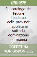 Sul catalogo dei feudi e feudatari delle province napoletane sotto la dominazione normanna libro