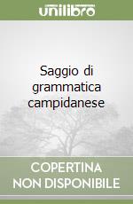 Saggio di grammatica campidanese