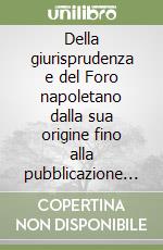 Della giurisprudenza e del Foro napoletano dalla sua origine fino alla pubblicazione delle nuove leggi (rist. anast. Napoli, 1839) libro