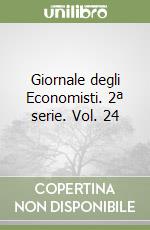 Giornale degli Economisti. 2ª serie. Vol. 24 libro