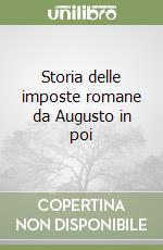 Storia delle imposte romane da Augusto in poi