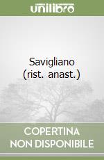 Savigliano (rist. anast.) libro