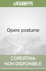 Opere postume