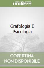 Grafologia E Psicologia libro