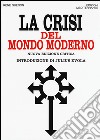 La crisi del mondo moderno libro