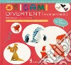 Origami divertenti per bambini. Con adesivi libro di Boursin Didier