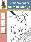 Come disegnare animali manga con semplici passaggi libro di Li Yishan