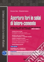 Apertura fori in solai di latero-cemento. Con software libro