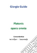 Platonis opera omnia. Concordantiae. Vol. 6 libro