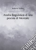 Analisi linguistica di una poesia di Montale