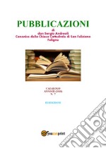 Pubblicazoni di don Sergio Andreoli, canonico della chiesa cattedrale di San Feliciano Foligno libro