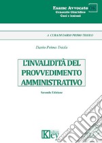 L'invalidità del provvedimento amministrativo libro