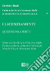 I licenziamenti. Questioni aperte libro