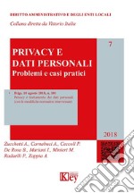 Privacy e dati personali. Problemi e casi pratici libro