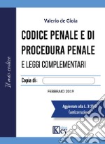 Codice penale e di procedura penale e leggi complementari libro