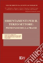 Orientamenti per il terzo settore: primi passi della prassi libro