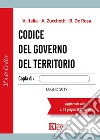 Codice del governo del territorio libro di Italia Vittorio Zucchetti Alberto De Rosa Brunello