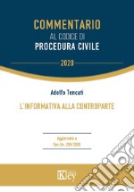 L'informativa alla controparte libro