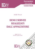 Beni e servizi realizzati dall'appaltatore libro