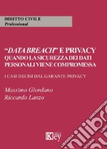 «Data breach» e privacy. Quando la sicurezza dei dati personali viene compromessa. I casi decisi dal garante privacy libro