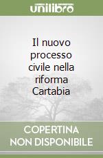 Il nuovo processo civile nella riforma Cartabia libro