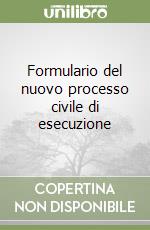 Formulario del nuovo processo civile di esecuzione