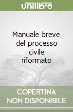 Manuale breve del processo civile riformato